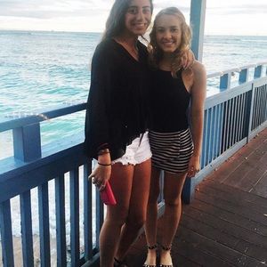 Abercrombie & Fitch Striped skort